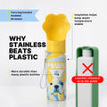 Insulated Dog Water Bottle - Yellow #Yellow