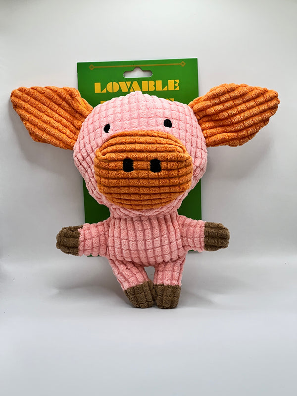 LOVABLE LIVINGS PLUSH DOG TOY – Soft & Fun Playtime Companion