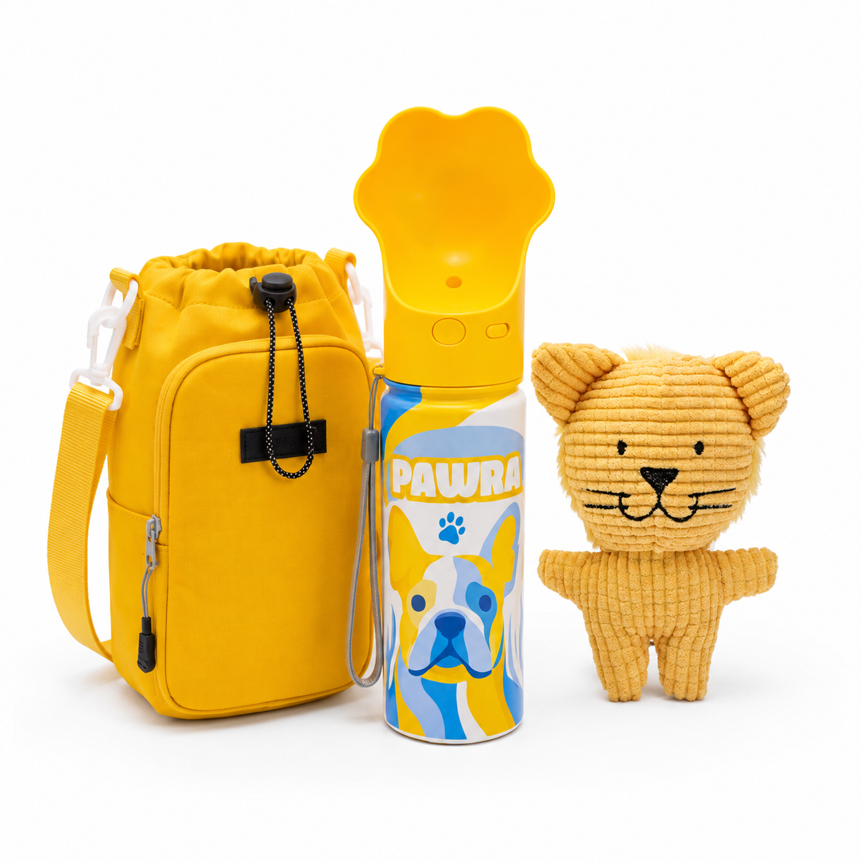 PAWRA Gift Set — Insulated Bottle & Plush Toy Bundle