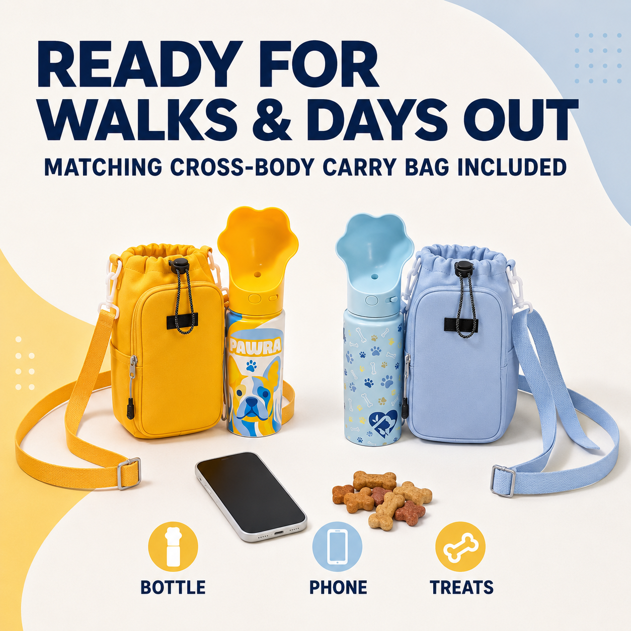 PAWRA Gift Set — Insulated Bottle & Plush Toy Bundle